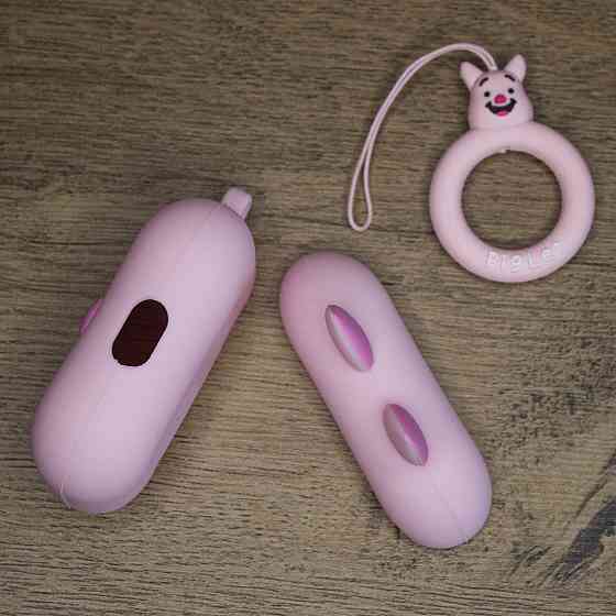 3D чехол для AirPods Pro Pink Pig Киев
