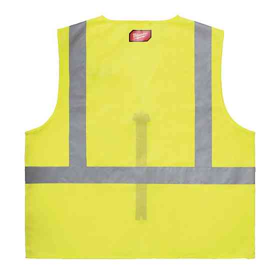 Жилет сигнальний Hi-Viz MILWAUKEE, жовтий (2XL/3XL) Одеса