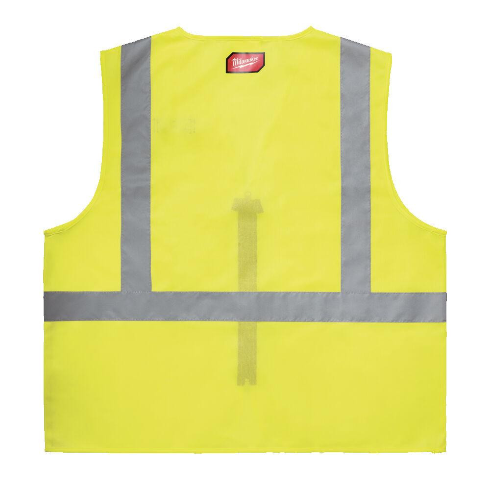 Жилет сигнальний Hi-Viz MILWAUKEE, жовтий (2XL/3XL) Одеса - фото 2