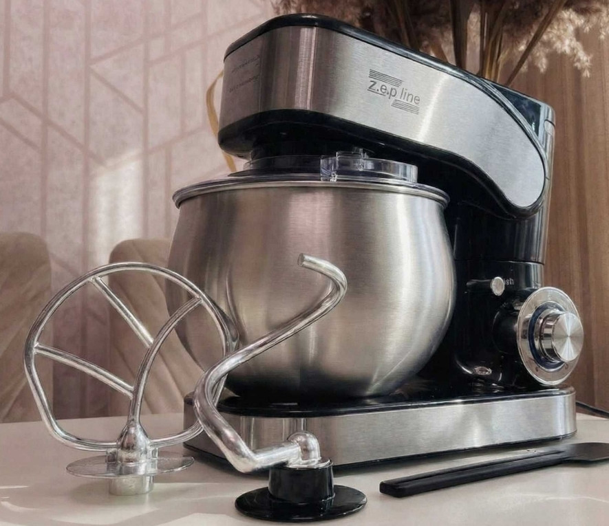 Тістоміс міксер комбайн кухонний тістомішалка тестомес з насадками 6л. Харків - фото 7