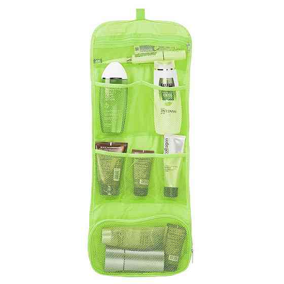 Органайзер дорожный сумочка косметичка Travel Storage Bag. Цвет: зеленый EQ-99 Львов