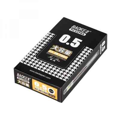 Ручка гелевая Baoke Simple 0.5 мм, черная (PEN-BAO-PC3298A-B) Винница