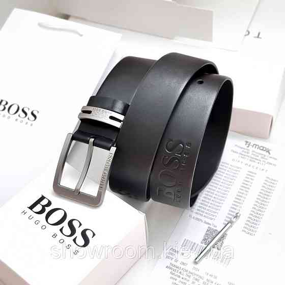 Мужской брендовый ремень из натуральной кожи (221) Киев