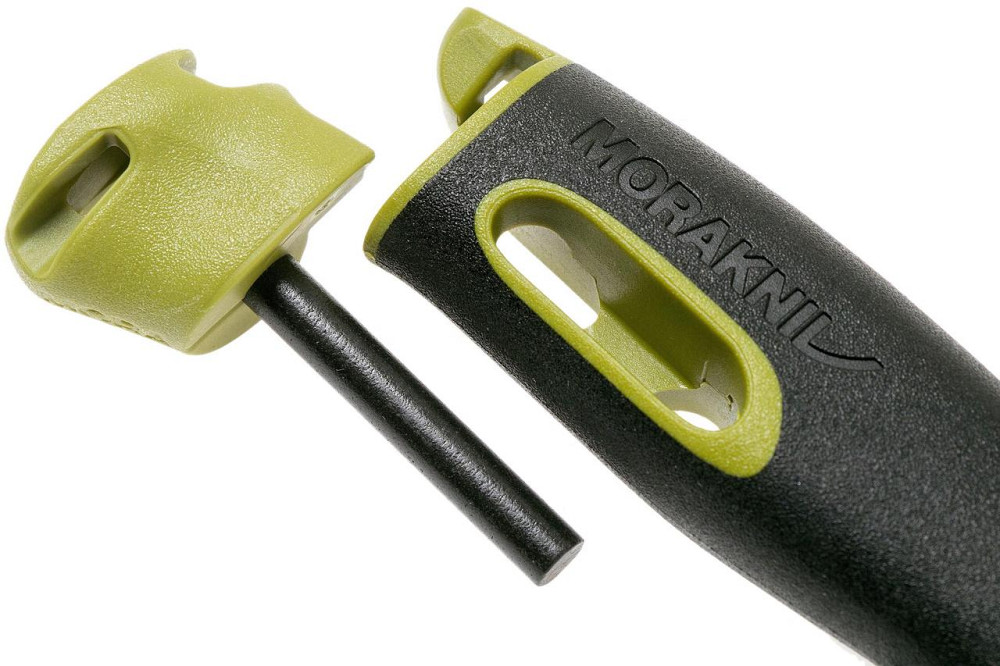 Туристичний Ніж з крісалом Morakniv (Мора) "Companion Spark" Green (13570) Нержавіюча сталь Нововолинськ - фото 5