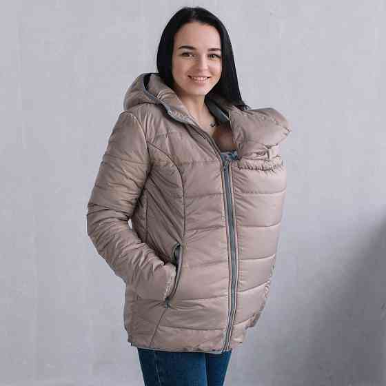 Демисезонная слингокуртка 3 в 1-бежевая (размер S) Киев