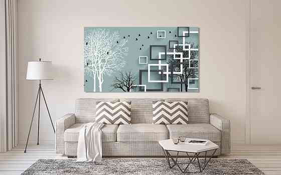 Картина холст в гостиную / спальню  Абстракція    MLP_319 60x100 см Киев