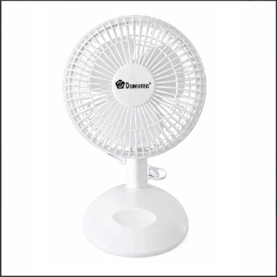 Вентилятор настольный DOMOTEC MS-1623 White /6  5104 Одесса