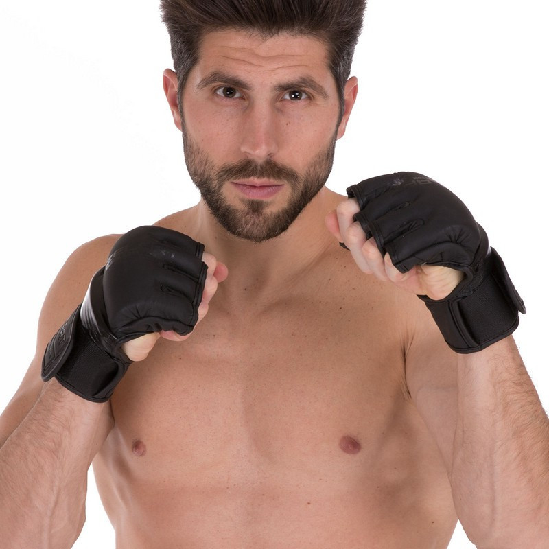 Рукавички для змішаних єдиноборств MMA шкіряні Zelart VL-3098 розмір S-XL Рукавички для боксу та єдиноборств Київ - фото 4