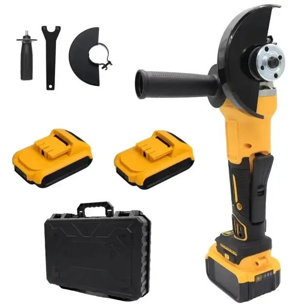 Аккумуляторная болгарка + 2 аккумулятора 24В, 125мм в кейсе / Мини болгарка / Угловая болгарка / УШМ Коломыя - изображение 6