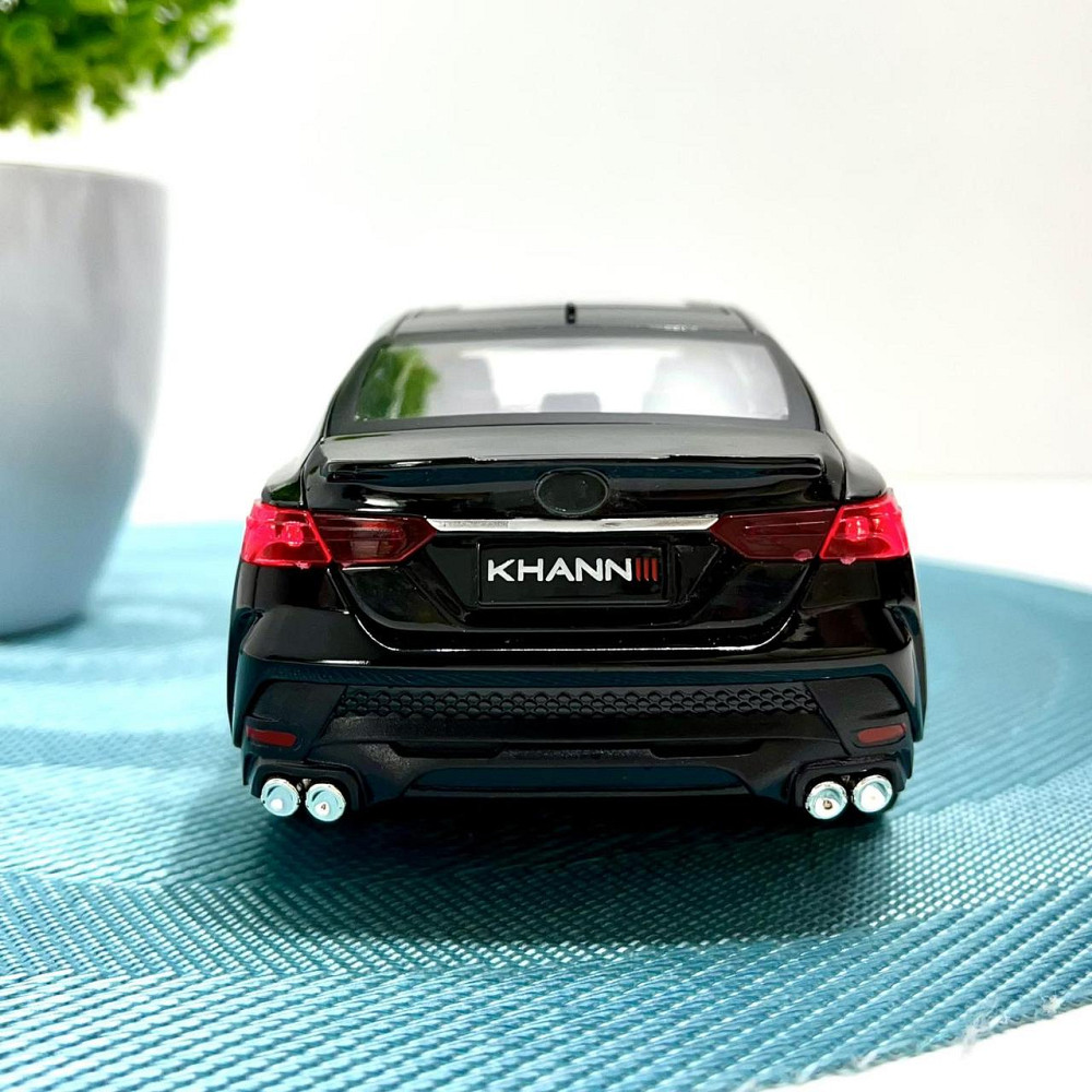Машина Автосвит Тoyota Camry инерционная открывается дверь капот багажник 20 см Черная (AP-1787) Чернігів - фото 4