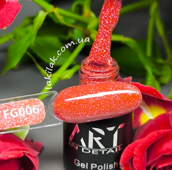 Світловідбиваючий гель-лак ART in detail FG06 6мл Херсон