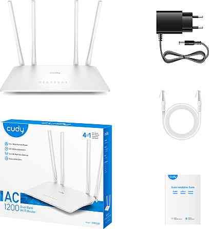 Маршрутизатор Cudy WR1200, AC1200 Wi-Fi Router Вінниця