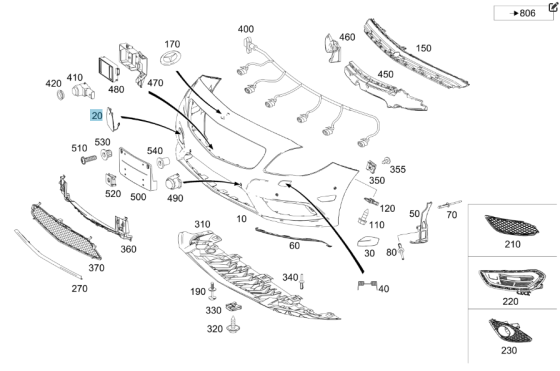 Mercedes-Benz  A1178851300 Кришка буксирного вуха переднього бампера CLA C117 CLA Shooting Brake X117 Одеса