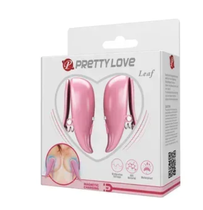 Вібростимулятори для сосків Pretty Love — Leaf, 10 vibration functions, BI-300036 Sex Aura Київ - фото 2