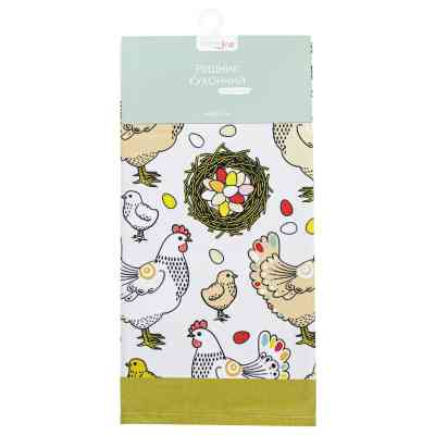Рушник Home Line кухонний Курочки 40x60 см (182820) Вінниця