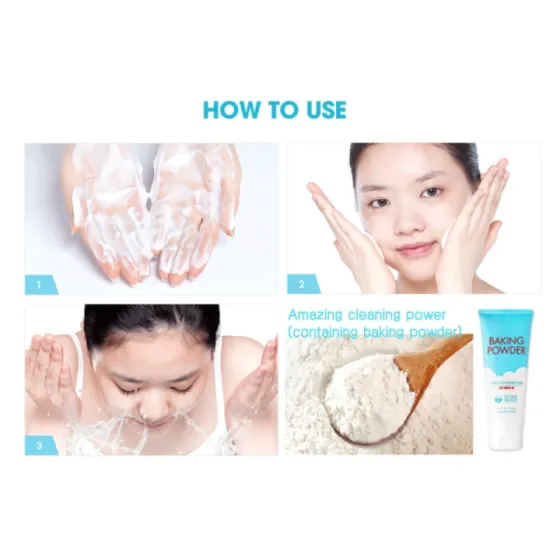 Пінка для вмивання з потрійною дією Etude House Baking Powder Pore Cleansing Foam, 160 г Львів