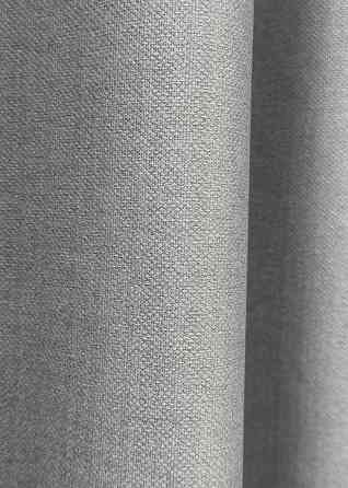 Шторна тканина Шеніл однотонний колір світло-сірий 1689ш Київ