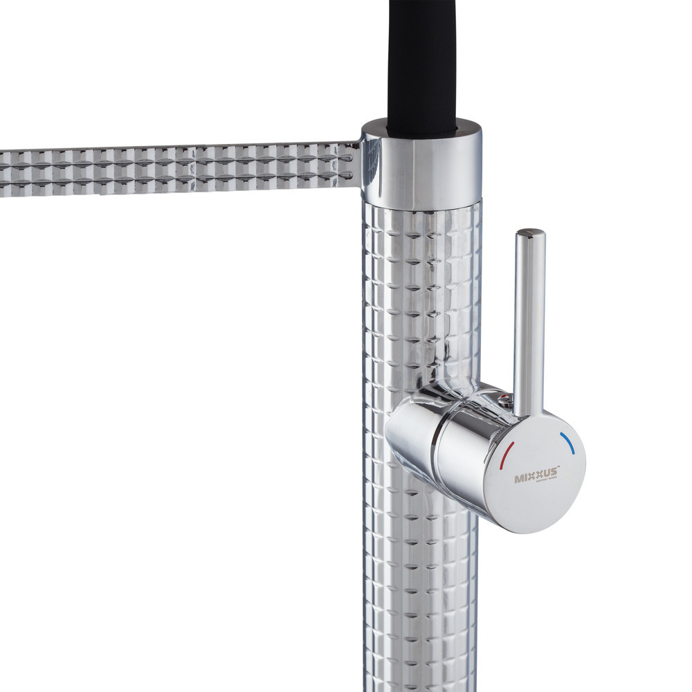 Кухонний змішувач Mixxus Premium Oliwer 017 REFL.BLACK MI6965 Харків - фото 7