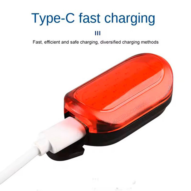 Розумний задній стоп для велосипеда MY-2106, 38LED, Стоп-сигнал з миготливим світлом UW-99 Івано-Франківськ - фото 5