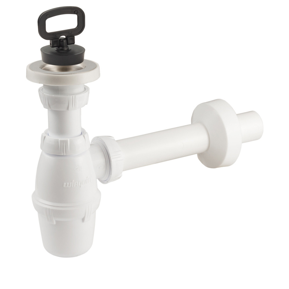 Wirquin Сифон для раковины с пробкой на цепочке 1¼"×Ø32мм WIRQUIN (9541823) Киев - изображение 1