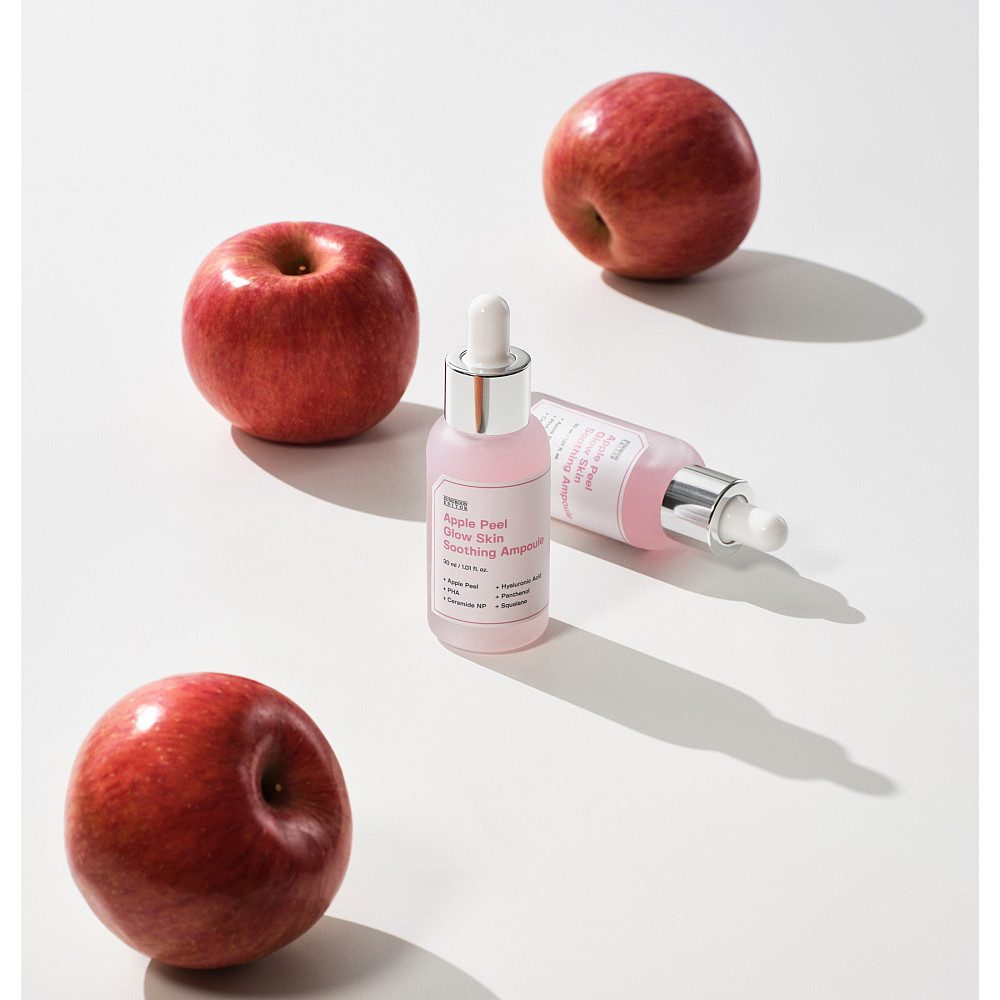 Сироватка заспокійлива з ефектом сяйва Apple Peel Glow Skin Soothing Ampoule Sungboon Editor 30 мл Київ - фото 3