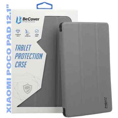Чохол до планшета BeCover Smart Case Xiaomi Poco Pad 12.1" Gray (711563) Вінниця
