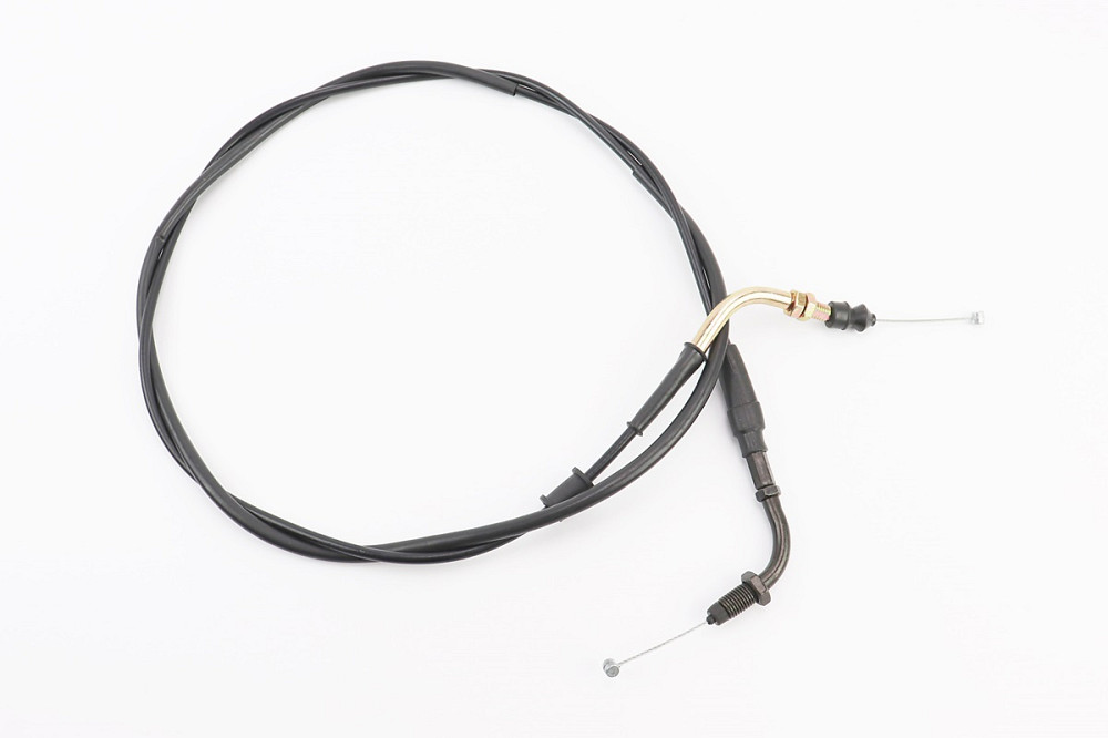 Трос газу 4Т-50cc (кріплення верхнє з різьбленням) (трос 188см; кожух 177см) Київ - фото 1