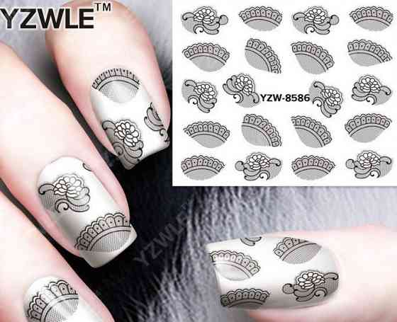 Наклейки для нігтів BLE1504 Київ