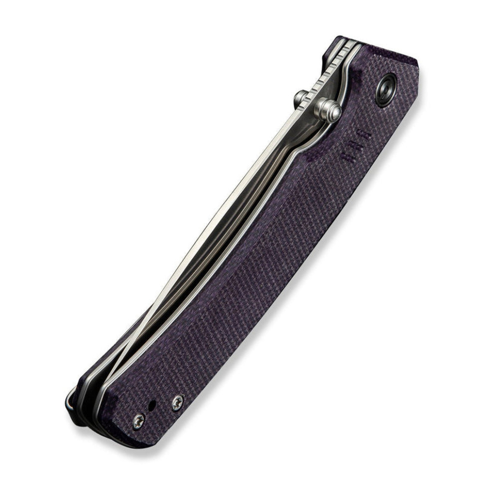 Ніж складаний туристичний Civivi Merit, (8.3 см) 14C28N / Micarta чорний Київ - фото 7