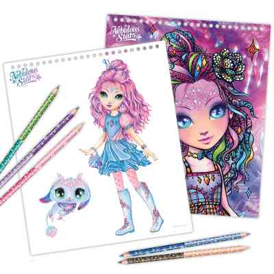 Набор для творчества Nebulous Stars Скетчбук Кристалія. Мотиви самоцвітів (11140) Винница