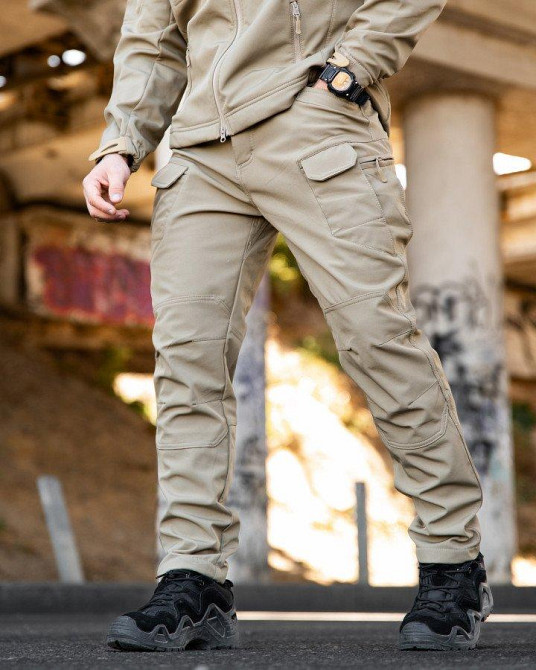 Міські тактичні штани MAXIMUS софтшел coyot ПП7990 Одеса - фото 1