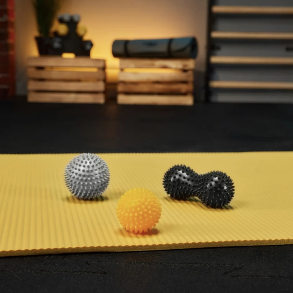 Набір масажних м'ячів Trex Sport TX-003MSB 3в1 для йоги та фітнесу PVC Київ - фото 6