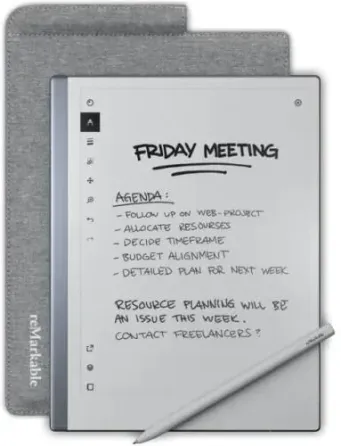 Графический планшет reMarkable 2 + Marker ПЛЮС (gumka) Etui Szare - Basic Bundle Киев