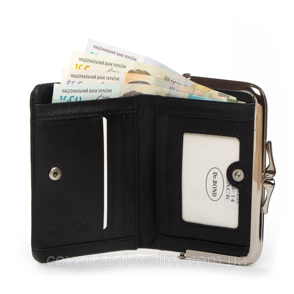 Небольшой женский кошелек в ретро стиле из натуральной кожи Bond Киев - изображение 4