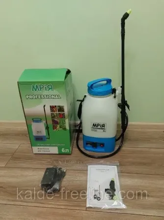 Обприскувач садовий Мрія 6 літрів (ранцевий, акумуляторний) Харків