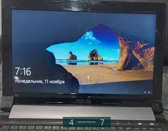 Ноутбук ASUS N53, Intel 15.6/DDR16Gb. GeForce 500Gb. Київ