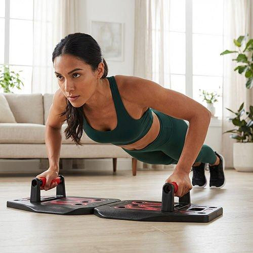 Дошка для віджимань Gymtek FlexBoard чорний Київ - фото 7