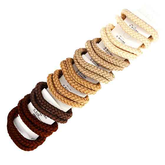 Дитяча резинка для волосся "Коса" 0301-1115, 20 штук Вінниця