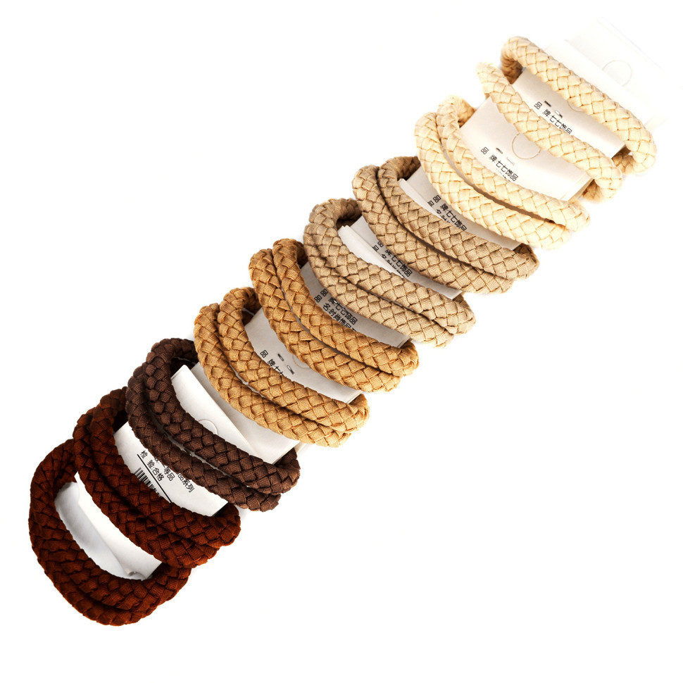 Дитяча резинка для волосся "Коса" 0301-1115, 20 штук Вінниця - фото 1