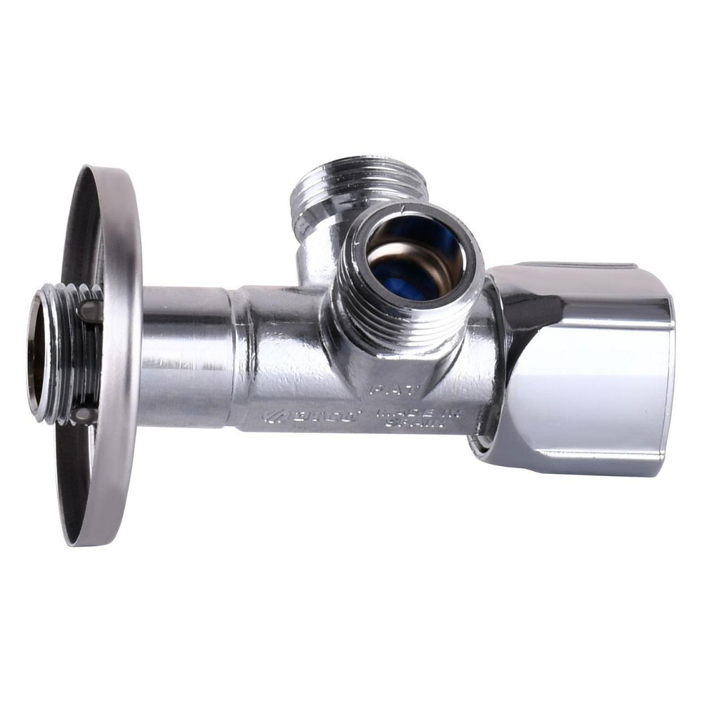 Кран шаровой угловой двойной ARCO 1/2″х 1/2″х1/2″ A80TWIN CQ4105 (000013551) Киев - изображение 2