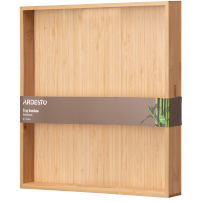 Таця Ardesto Midori, 35х35х4см, бамбук, квадратна (AR1435BM) Вінниця - фото 4