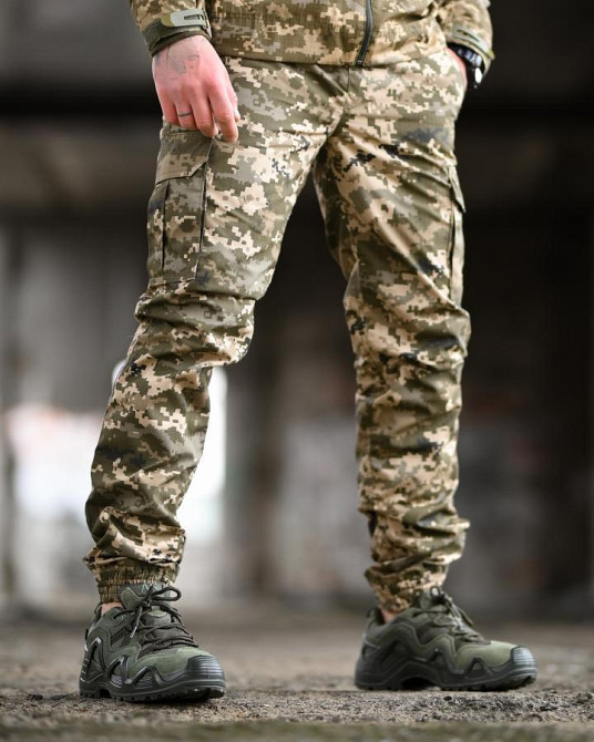 Тактические штаны джогер BANDIT пиксель Одесса - изображение 10