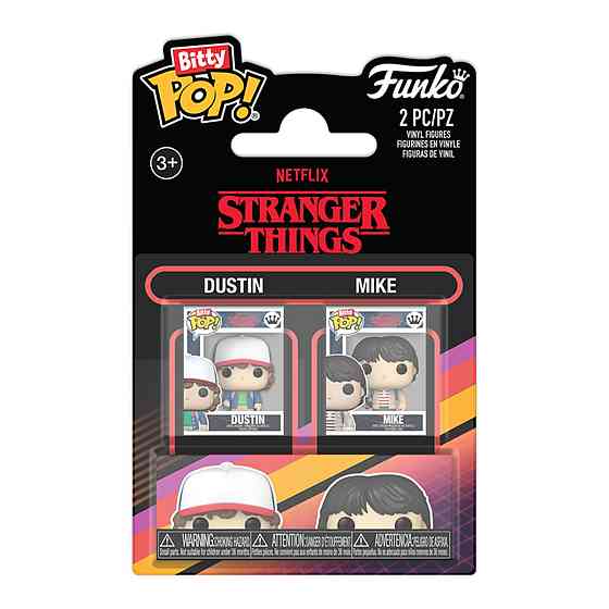 Набір ігрових фігурок Bitty POP! - Дастін і Майк Дніпро