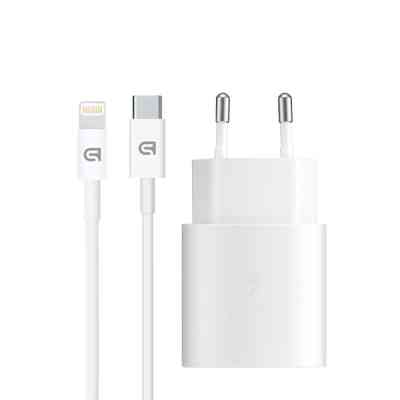 Зарядное устройство Armorstandart AR-TA800W USB-C 25W White + cable USB-C to Lightning (ARM77719) Винница