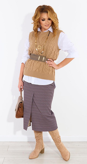 Вязанная жилетка (42-46) Киев - изображение 2