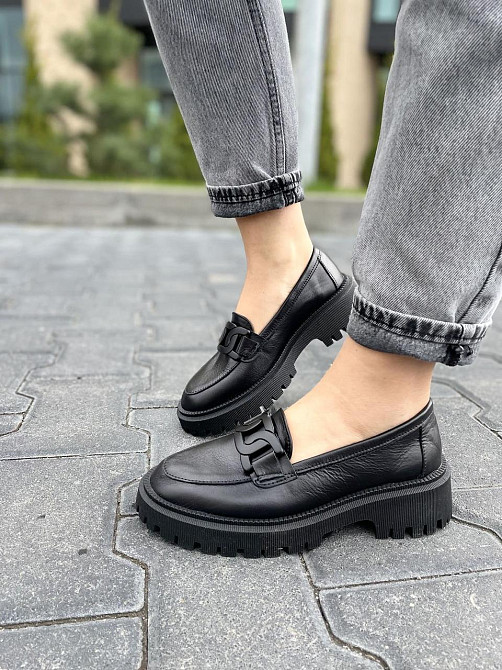 Garti Туфлі жіночі GARTI чорні натуральна шкіра 36р. 37р. 40р. (5166) Коломия - фото 10