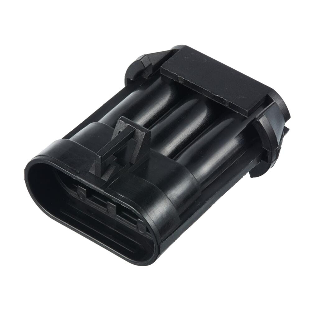 Роз'єм конектор 3-кон., Вентилятор Hella, 12124686, 15358681, APTIV (Delphi) Америка, Корея, Buick, Cadillac, Chevrolet 40591 Київ - фото 2