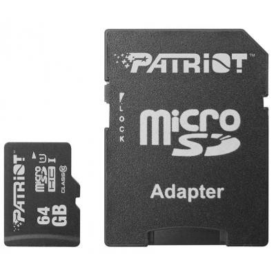 Карта памяти Patriot 64GB microSD class10 UHS-1 (PSF64GMCSDXC10) Винница - изображение 2