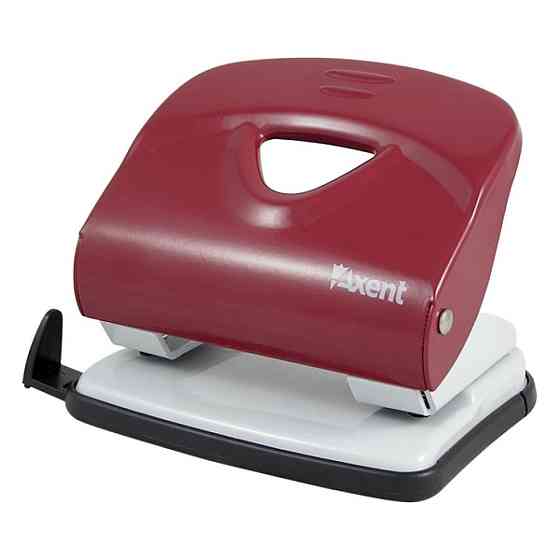 Дырокол Axent Exakt-2 metal, 40sheets, red (3940-06-А) Винница