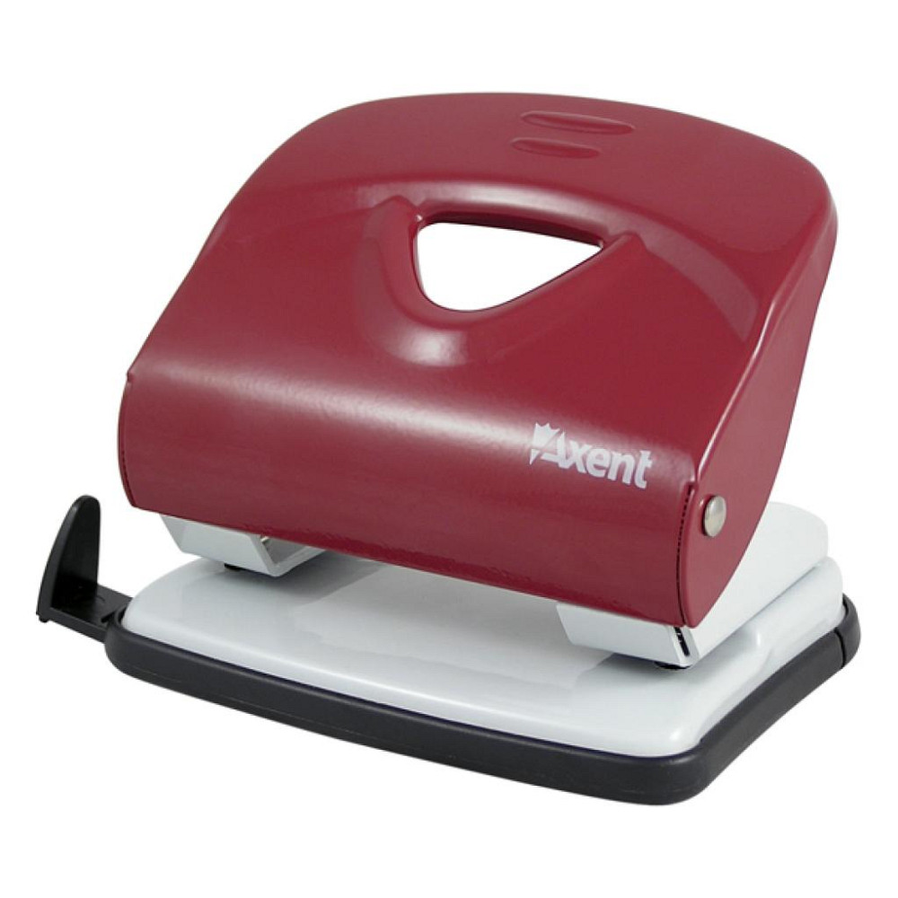 Діркопробивач Axent Exakt-2 metal, 40sheets, red (3940-06-А) Вінниця - фото 1